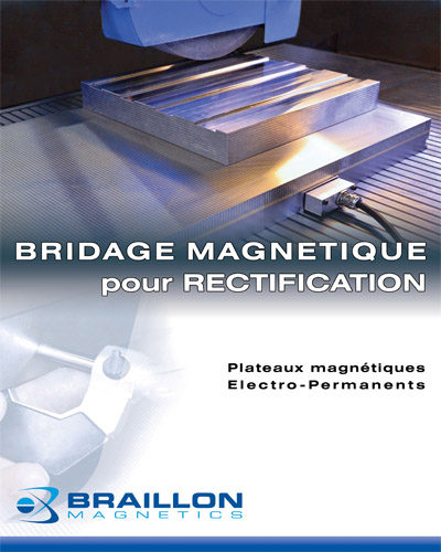 Bridage magnétique pour rectification