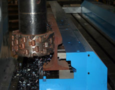 Magnetic clamping for rail