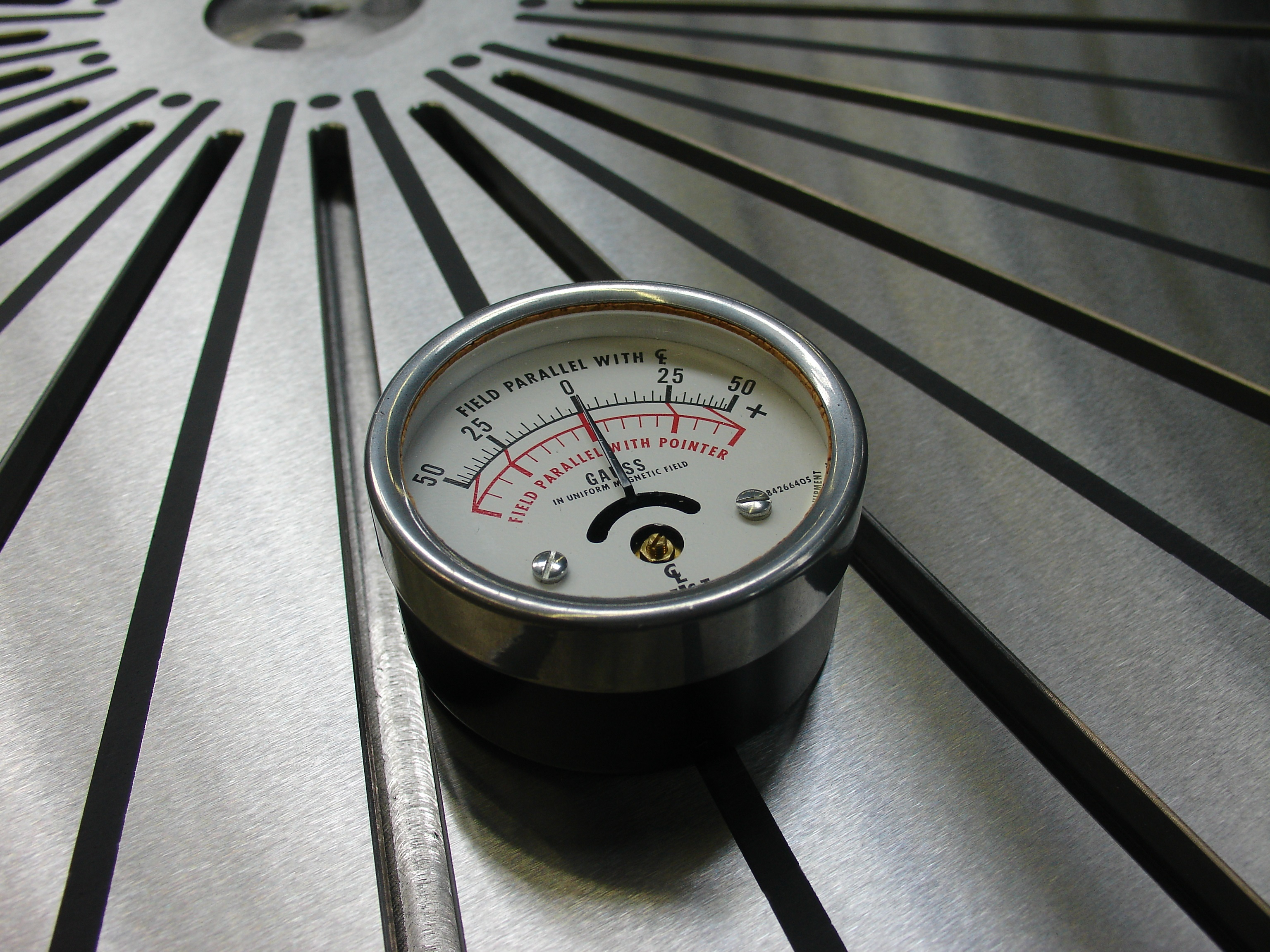 Residual magnetism measuring instruments