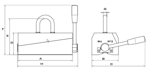 20.02 Permanent magnetic lifter type NEOLIFT